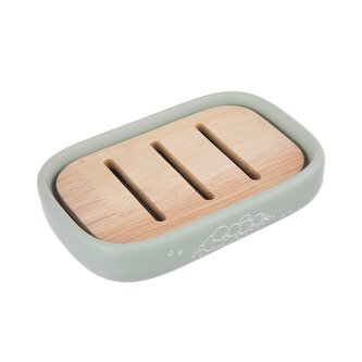 Držák mýdla polyresin/gum. dřevo GREENISH Držák mýdla polyresin/gum. dřevo GREENISH