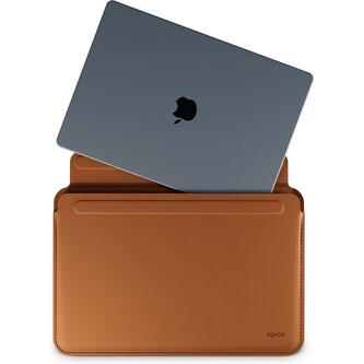 Epico Uni Leather Sleeve 14" hnědý