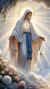 NORIMPEX Diamantové malování Panenka Marie 30x40cm