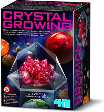 MAC TOYS Rostoucí červené krystaly