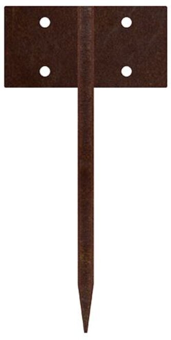 Urbis Spojka na zahradní obrubník 25 x 10 cm, corten, rovná CORGARDEN 1032 Urbis Spojka na zahradní obrubník 25 x 10 cm, corten, rovná CORGARDEN 1032