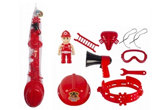 Pas zestaw strażacki z kaskiem 2001137 11378