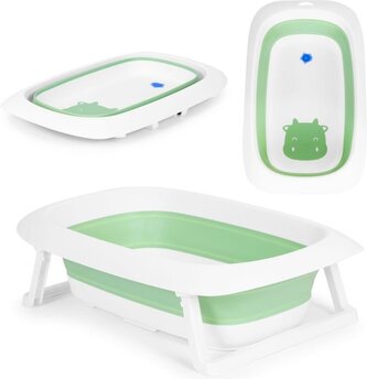 ECOTOYS Skládací vanička Kravička, zelená