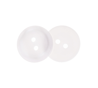 Knoflík - sada 6 ks - Růžová - průměr 18 mm