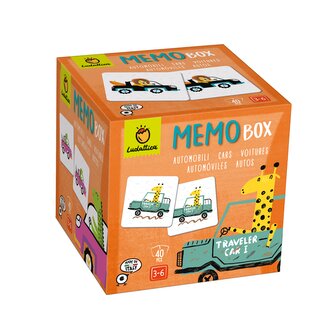 Ludattica - Pexeso Auta - Memo Box Ludattica - Pexeso Auta - Memo Box