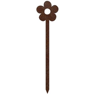 Zahradní dekorace květina 2, 68 x 16 cm, corten CORGARDEN 1054 Zahradní dekorace květina 2, 68 x 16 cm, corten CORGARDEN 1054