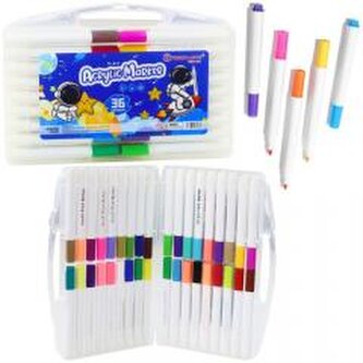 Markery akrylowe 36szt