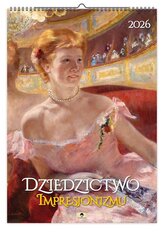 Kalendarz 2026 ścienny A2 Dziedzictwo Impresjonizmu V.1