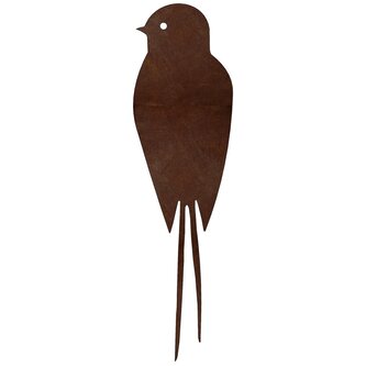 Zahradní dekorace vlaštovka 1, 20 x 5 cm, corten CORGARDEN 1044 Zahradní dekorace vlaštovka 1, 20 x 5 cm, corten CORGARDEN 1044