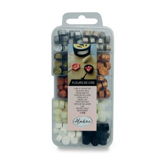 Pečetní vosk granulovaný - metalické barvy