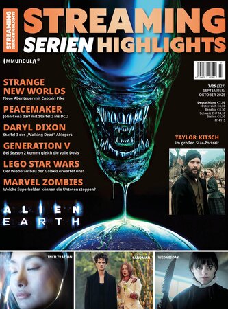 STREAMING SERIEN HIGHLIGHTS. Ausgabe September/Oktober 2025 (#327)