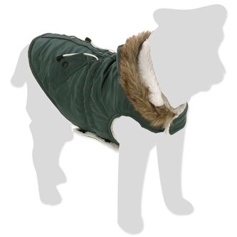 Kabátek Flamingo Kimo zimní zelený 30cm