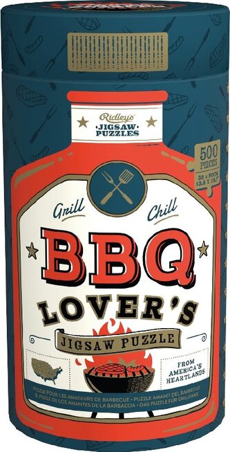 RIDLEY'S GAMES Puzzle Pro milovníky BBQ 500 dílků