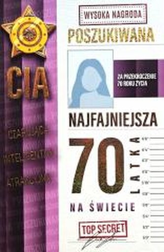 Karnet Urodziny 70 damskie poszukiwana