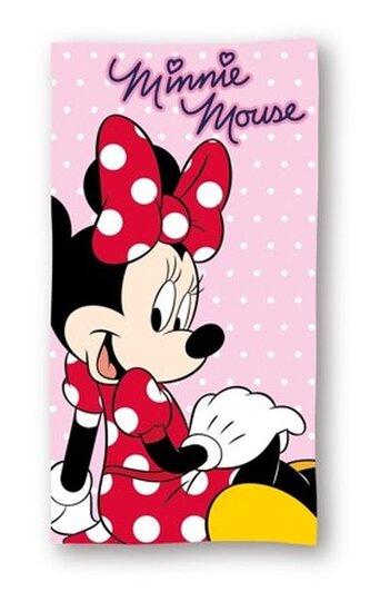 FARO Osuška Minnie pink  Bavlna - Froté, 70/140 cm