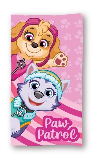 FARO Osuška Paw Patrol Skye a Everest  Bavlna - Froté, 70/140 cm