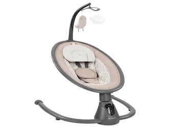 Houpací lehátko elektrické Twiddle Beige