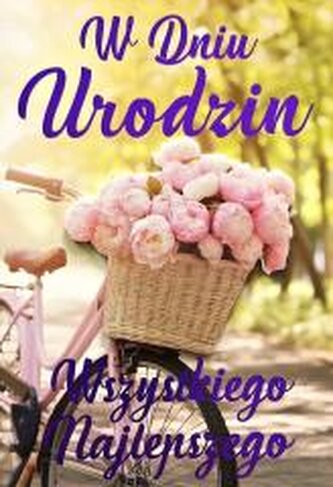 Karnet Urodziny damskie rower