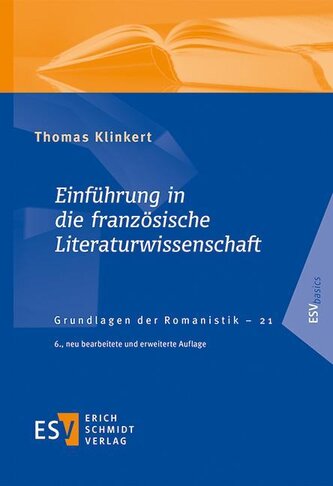 Einführung in die französische Literaturwissenschaft Einführung in die französische Literaturwissenschaft