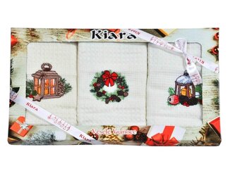 Praktik Vánoční dárková sada utěrek 50x70 Lucerny 3 ks