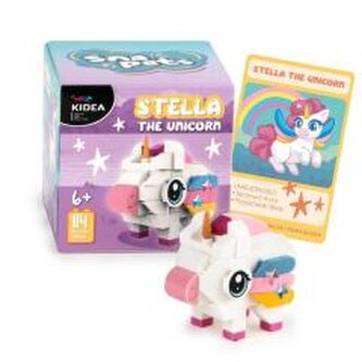 KLOCKI KONSTR SNAPETS UNICORN 114EL AKC KIDEA PU