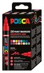 Posca sada popisovačů PC-5BR - mix barev 1 - 4 mm (16 ks)