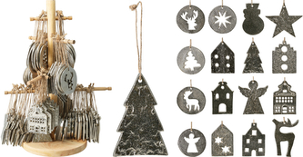 DEKORACYJNA ZAWIESZKA 8CM