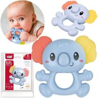 Grzechotka dla malucha słonik