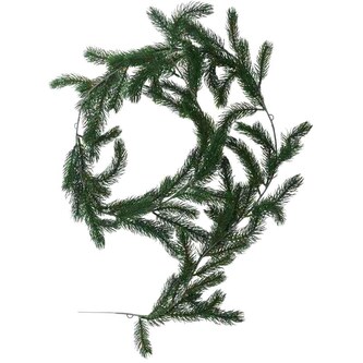 HOMESTYLING Vánoční dekorace girlanda borovice 180 cm přírodní zelená KO-317910090
