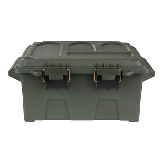 Fosco Industries - Skrzynia amunicyjna Utility Ammo Box Large - 28 L - Polimer - Zielony - 465205