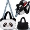 Torebka pluszowa panda