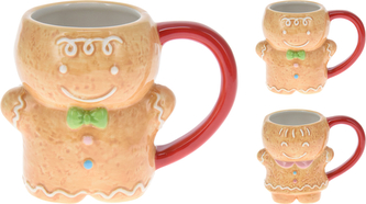 KUBEK ŚWIĄTECZNY PIERNIK 10CM