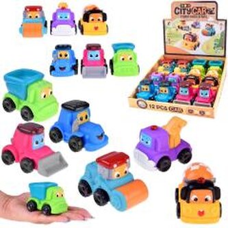 Auto budowlane miękkie MIX Auto budowlane miękkie MIX