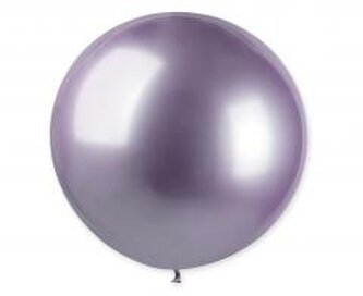 Balon kula shiny fioletowa 80cm