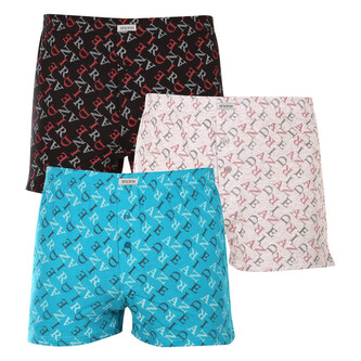 3PACK pánské trenky Andrie vícebarevné (PS 5741) L