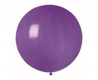 Balon pastel kula fioletowa 75cm