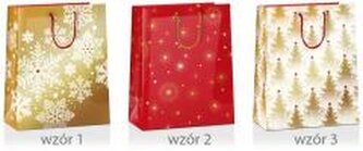 Torba prezentowa Boże Narodzenie 33x10x45cm MIX