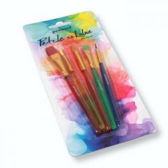 Pędzle szkolne 5szt