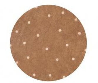 Dywan Round Dot Chestnut 140cm