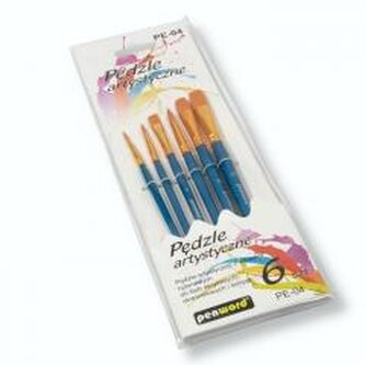 Pędzle artystyczne 6szt