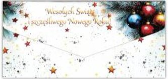 Karnet-koperta Wesołych Świąt