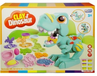 Masa plastyczna z figurką dinozaura