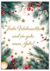 Karnet Boże Narodzenie Deutsch