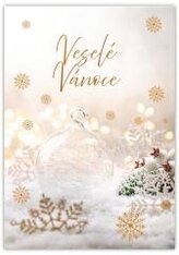 Karnet Wesołych Świąt - Vesele Vanoce Cestina
