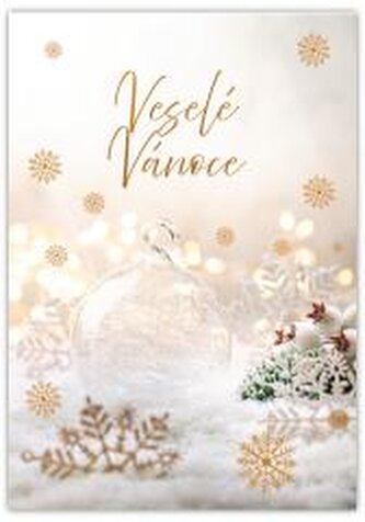 Karnet Wesołych Świąt - Vesele Vanoce Cestina