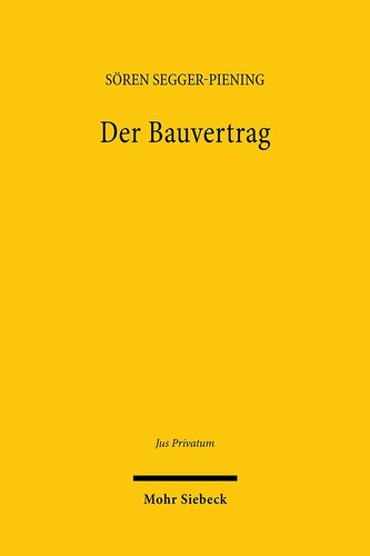 Der Bauvertrag