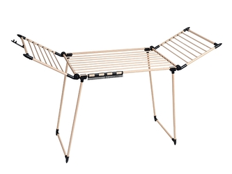 Sušák prádla balkonový 19m  WOODLIKE imitace dřeva