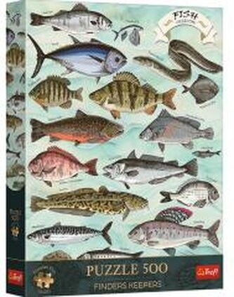 Puzzle 500 Finders Keepers: Ryby TREFL