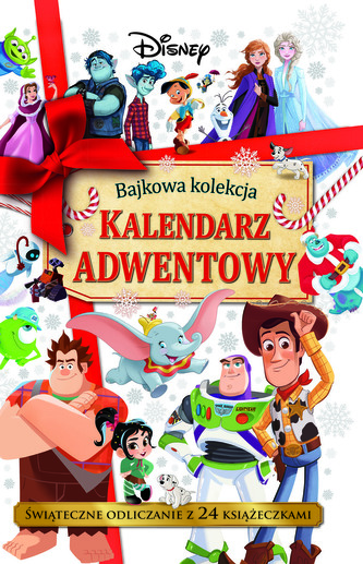Kalendarz adwentowy. Bajkowa kolekcja. Disney