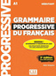Grammaire progressive du français avec 440 exercices - niveau débutant A1 + audio online